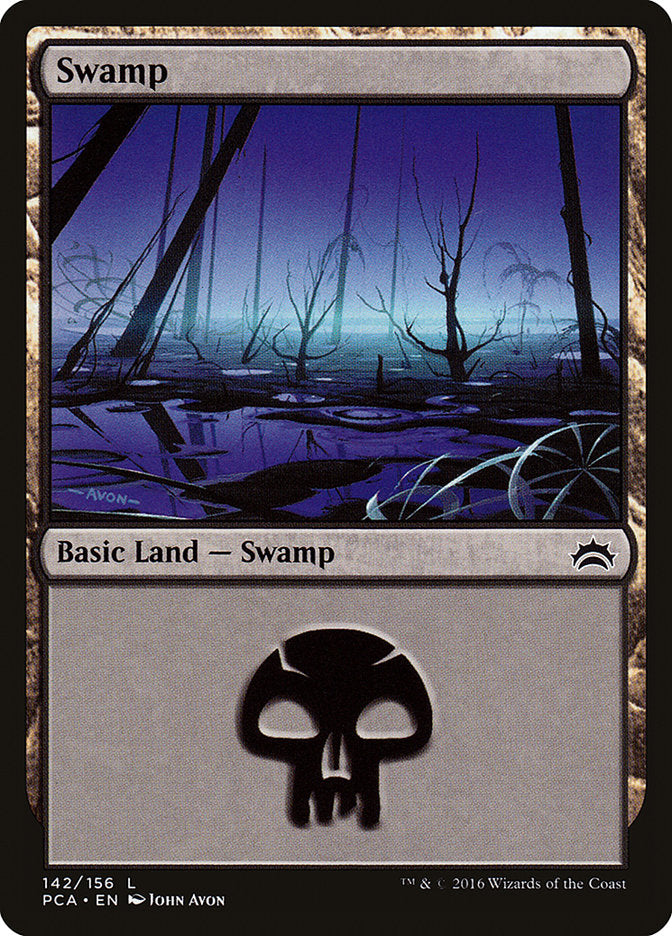 Swamp (142) [Planechase Anthology] - Devastation Store | Devastation Store