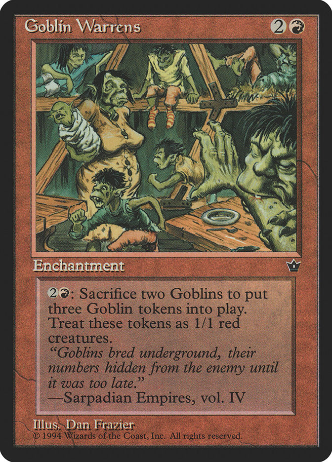 Goblin Warrens [Fallen Empires] | Devastation Store