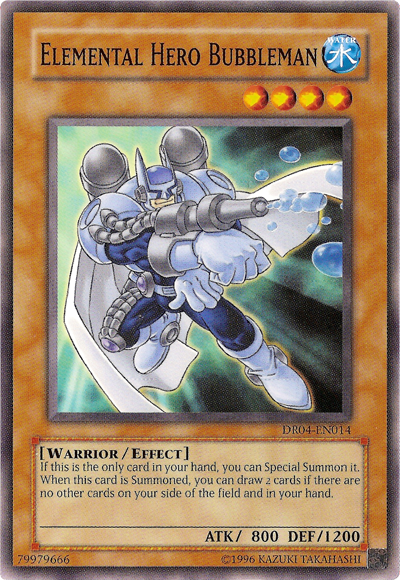 Elemental Hero Bubbleman [DR04-EN014] Common | Devastation Store