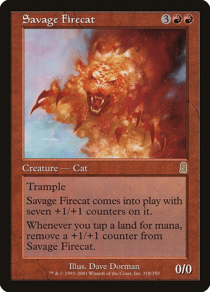 Savage Firecat [Odyssey] - Devastation Store | Devastation Store