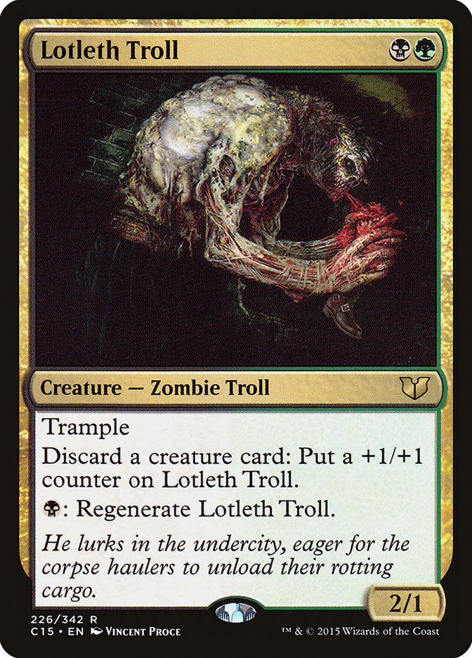 Lotleth Troll [Commander 2015] - Devastation Store | Devastation Store