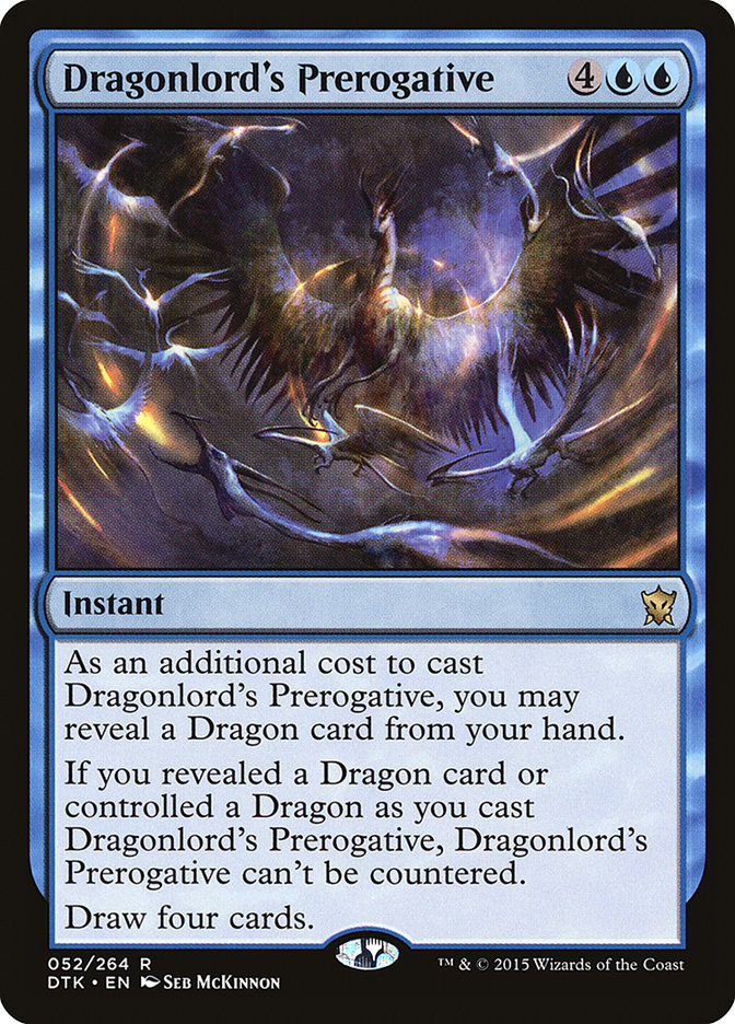 Dragonlord's Prerogative [Dragons of Tarkir] - Devastation Store | Devastation Store