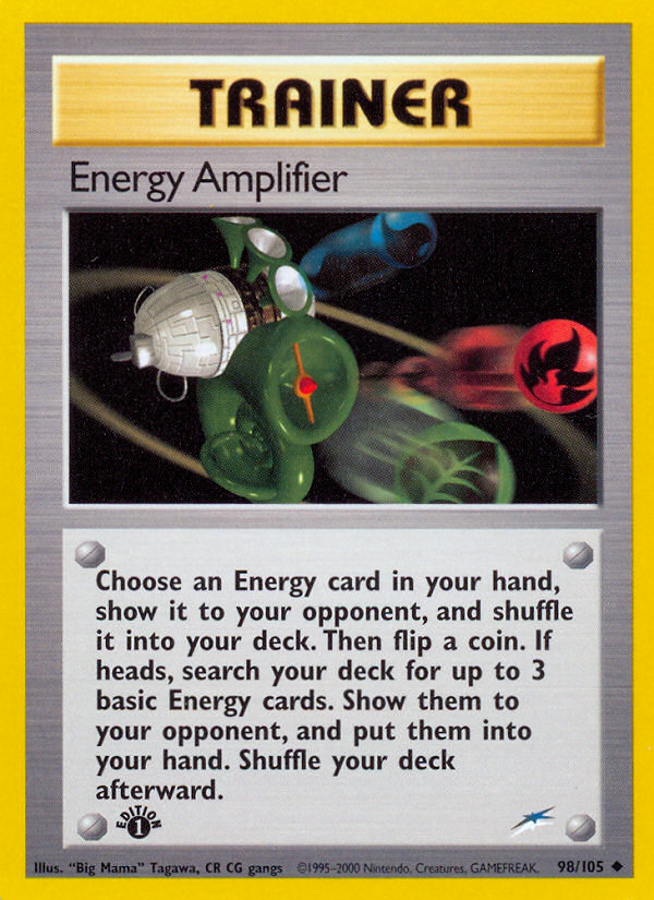Energy Amplifier (98/105) [Neo Destiny 1st Edition] | Devastation Store
