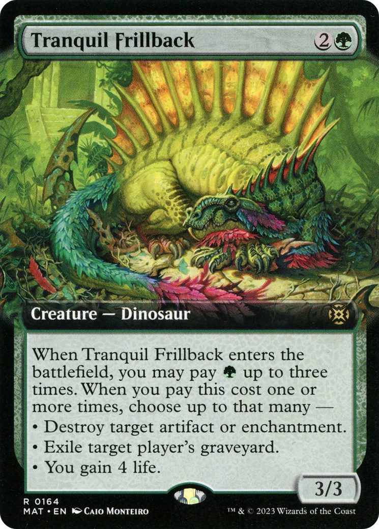 Tranquil Frillback (Extended Art) [March of the Machine: The Aftermath] | Devastation Store