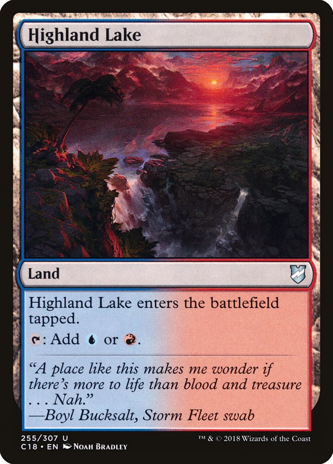 Highland Lake [Commander 2018] | Devastation Store