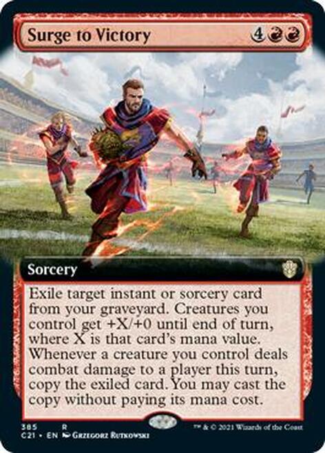 Surge to Victory (Extended) [Commander 2021] | Devastation Store