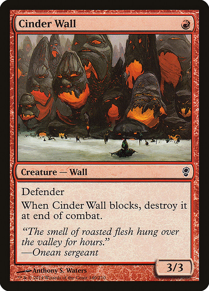 Cinder Wall [Conspiracy] - Devastation Store | Devastation Store