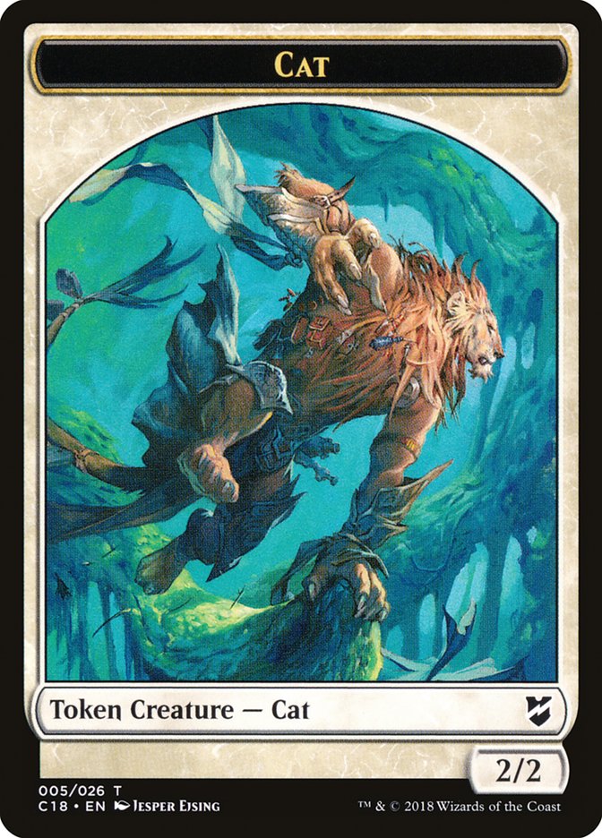 Cat [Commander 2018 Tokens] | Devastation Store