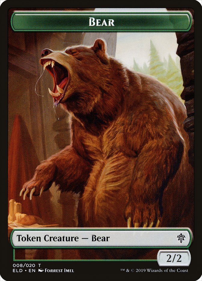 Bear [Throne of Eldraine Tokens] | Devastation Store