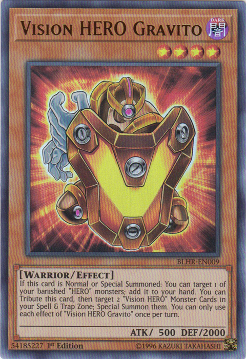 Vision Hero Gravito [BLHR-EN009] Ultra Rare | Devastation Store