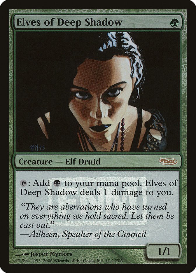 Elves of Deep Shadow [Friday Night Magic 2006] | Devastation Store