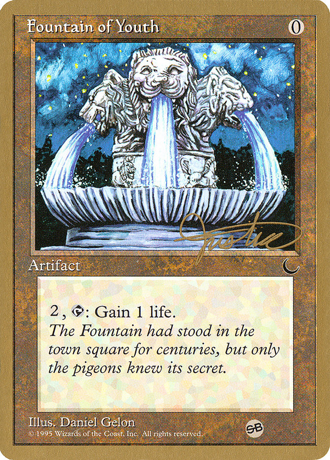 Fountain of Youth (Mark Justice) (SB) [Pro Tour Collector Set] | Devastation Store