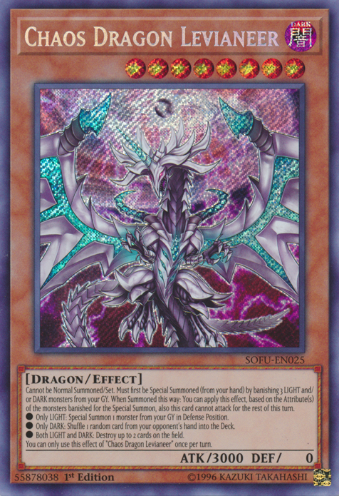 Chaos Dragon Levianeer [SOFU-EN025] Secret Rare | Devastation Store
