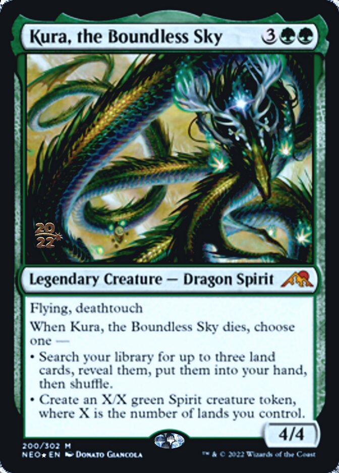 Kura, the Boundless Sky [Kamigawa: Neon Dynasty Prerelease Promos] | Devastation Store