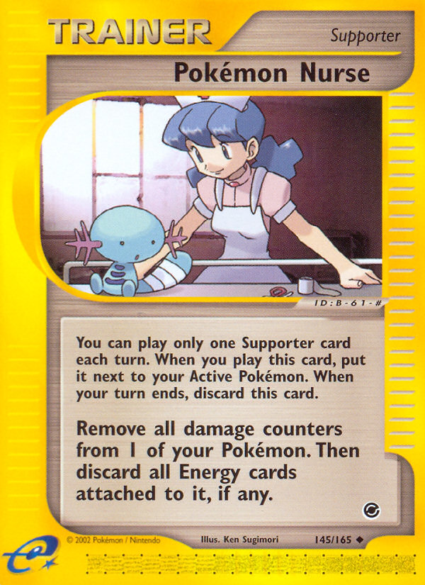 Pokemon Nurse (145/165) [Expedition: Base Set] | Devastation Store