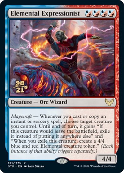 Elemental Expressionist [Strixhaven: School of Mages Prerelease Promos] | Devastation Store