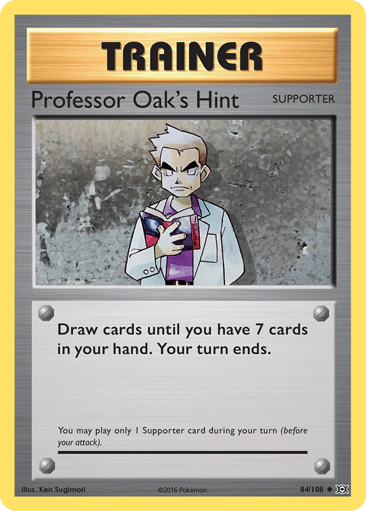 Professor Oak's Hint (84/108) [XY: Evolutions] | Devastation Store
