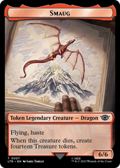 Food (09) // Smaug Double-Sided Token [The Lord of the Rings: Tales of Middle-Earth Tokens] | Devastation Store