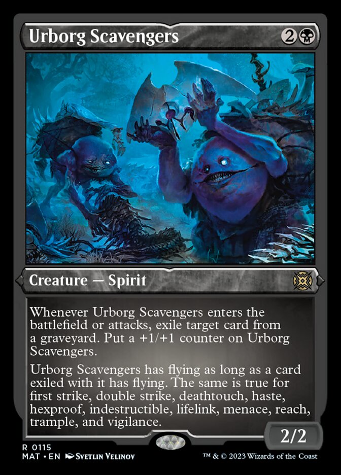 Urborg Scavengers (Foil Etched) [March of the Machine: The Aftermath] | Devastation Store