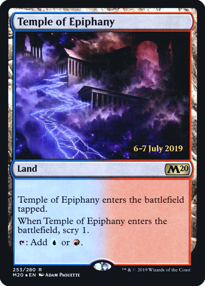 Temple of Epiphany  [Core Set 2020 Prerelease Promos] | Devastation Store