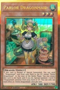 Parlor Dragonmaid [MAGO-EN023] Gold Rare | Devastation Store