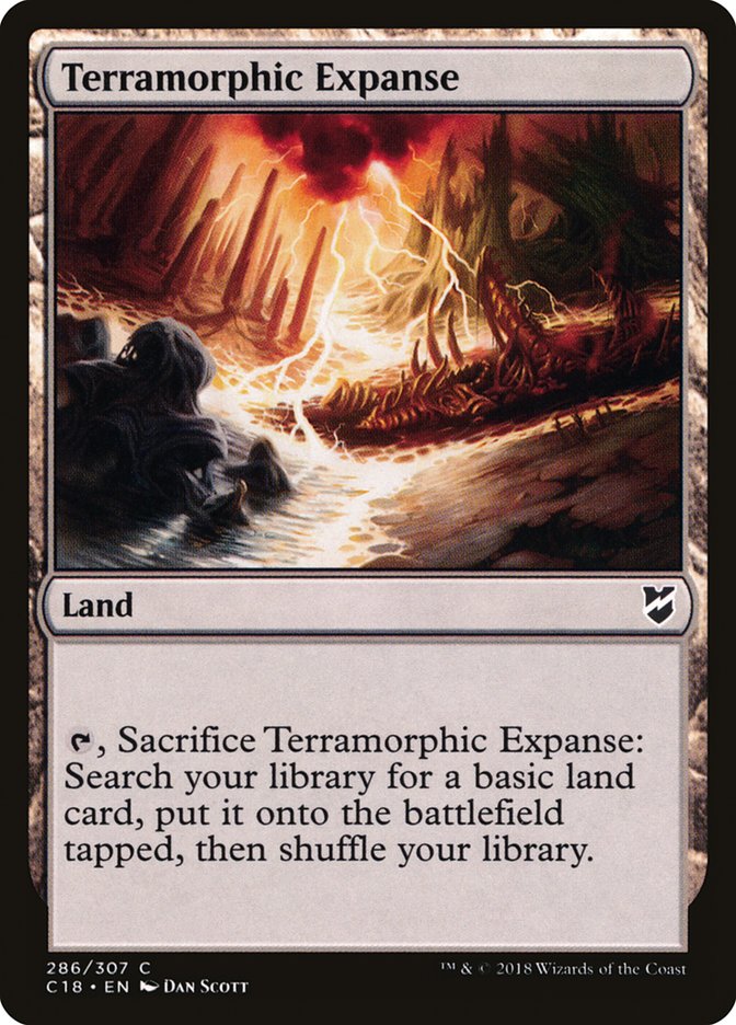 Terramorphic Expanse [Commander 2018] | Devastation Store