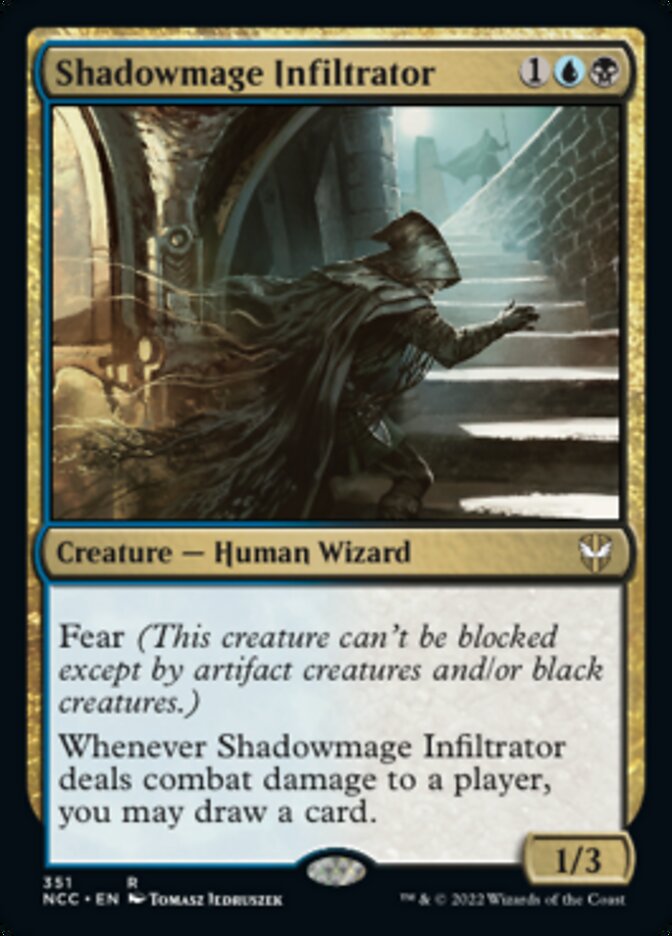 Shadowmage Infiltrator [Streets of New Capenna Commander] | Devastation Store