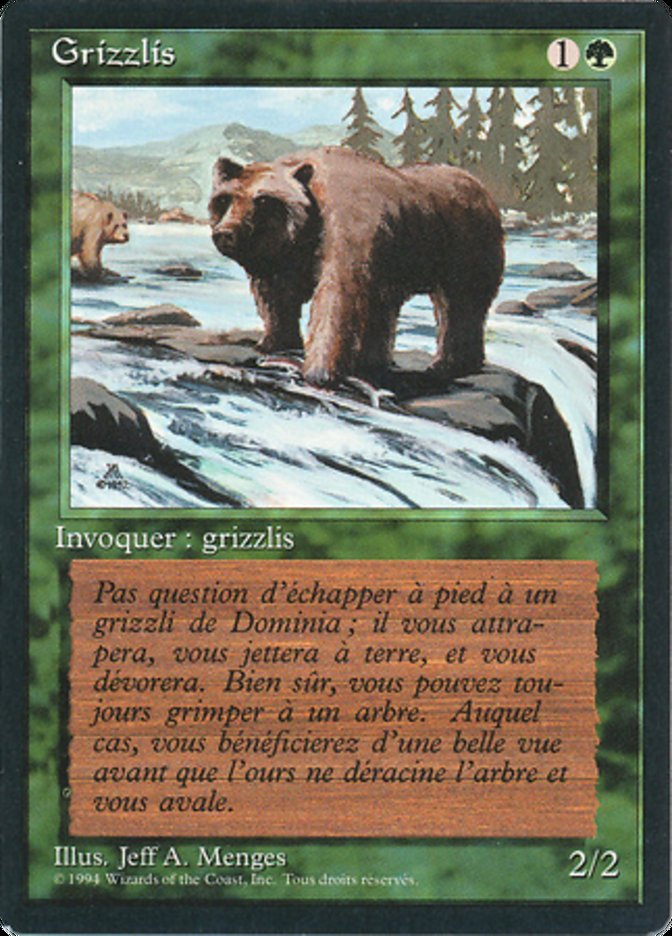 Grizzly Bears [Foreign Black Border] | Devastation Store
