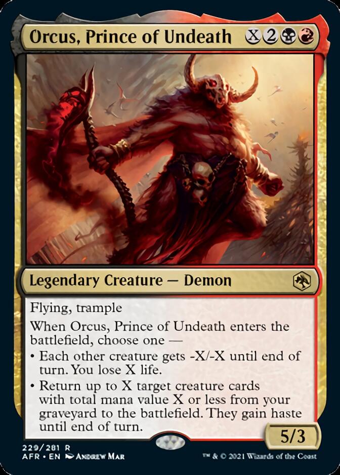 Orcus, Prince of Undeath [Dungeons & Dragons: Adventures in the Forgotten Realms] | Devastation Store