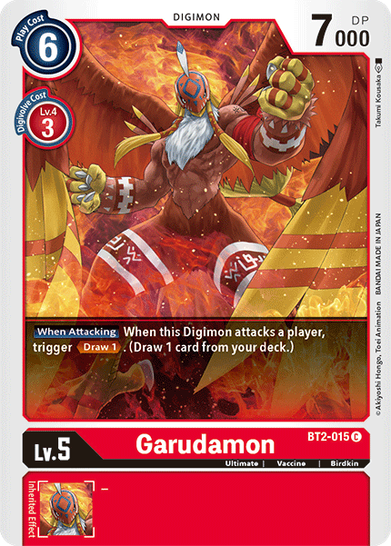 Garudamon [BT2-015] [Release Special Booster Ver.1.5] | Devastation Store