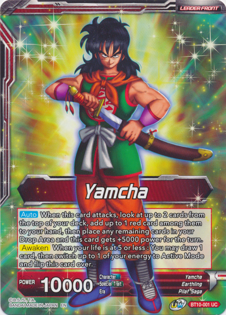 Yamcha // Yamcha, Supersonic Striker (BT10-001) [Rise of the Unison Warrior Prerelease Promos] | Devastation Store