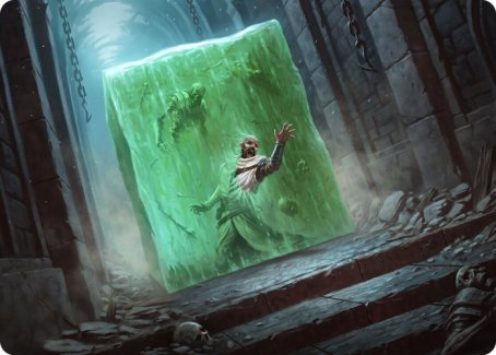 Gelatinous Cube Art Card [Dungeons & Dragons: Adventures in the Forgotten Realms Art Series] | Devastation Store