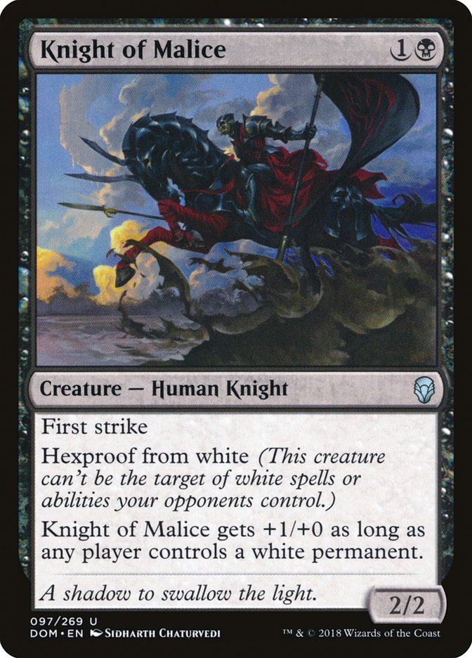 Knight of Malice [Dominaria] | Devastation Store