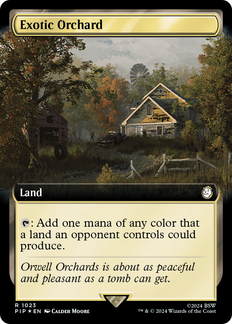 Exotic Orchard (Extended Art) (Surge Foil) [Fallout] | Devastation Store