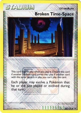 Broken Time Space (104/127) (League Promo) [Platinum: Base Set] | Devastation Store