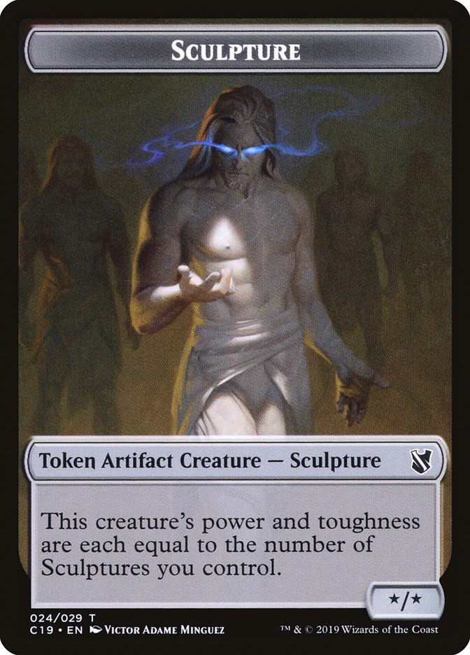 Sculpture [Commander 2019 Tokens] | Devastation Store