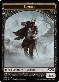 Zombie // Goblin Double-sided Token (Game Night) [Core Set 2019 Tokens] | Devastation Store