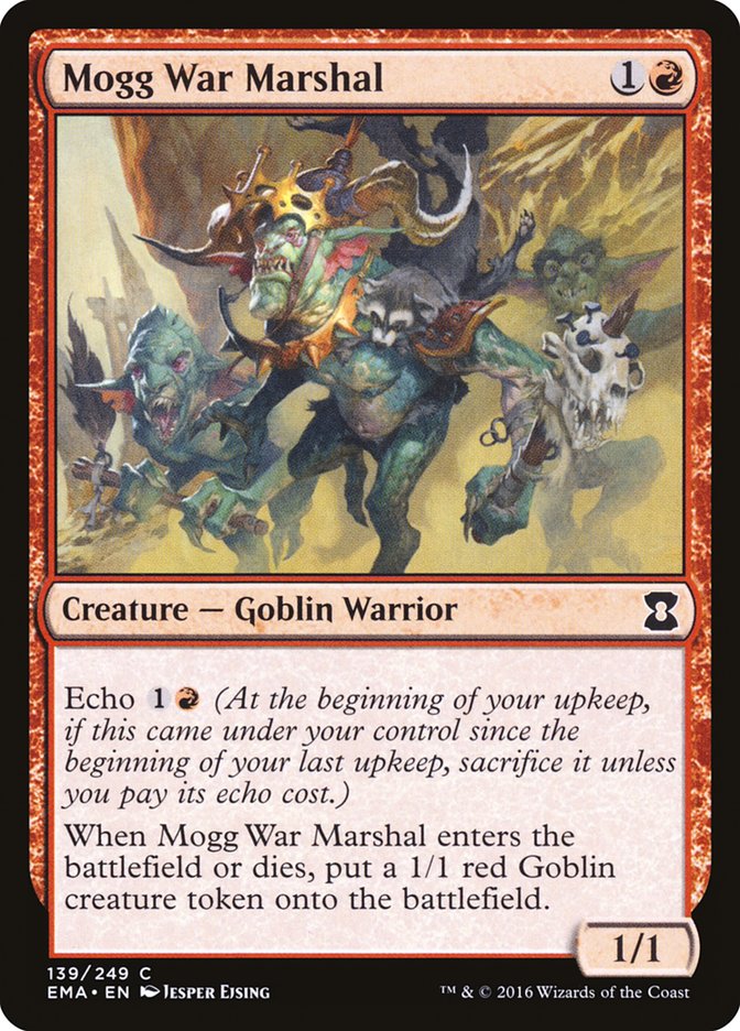 Mogg War Marshal [Eternal Masters] | Devastation Store