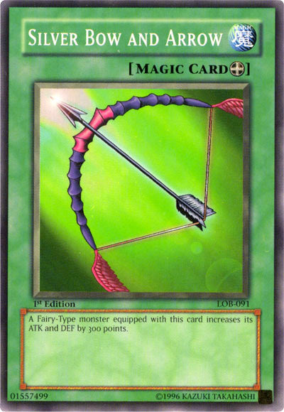 Silver Bow and Arrow [LOB-091] Common | Devastation Store
