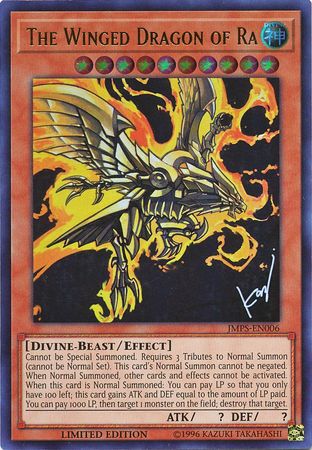 The Winged Dragon of Ra [JMPS-EN006] Ultra Rare | Devastation Store