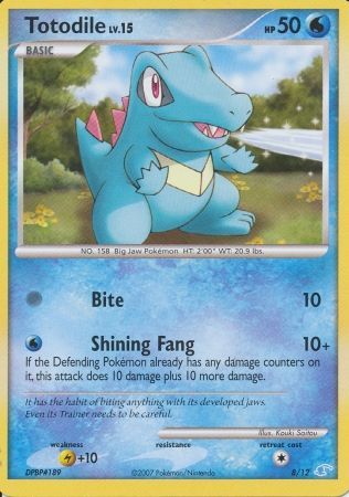 Totodile (8/12) [Diamond & Pearl: Trainer Kit - Manaphy] | Devastation Store