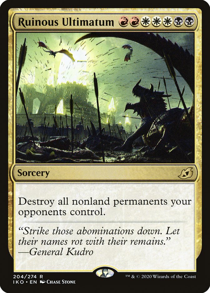 Ruinous Ultimatum [Ikoria: Lair of Behemoths] | Devastation Store