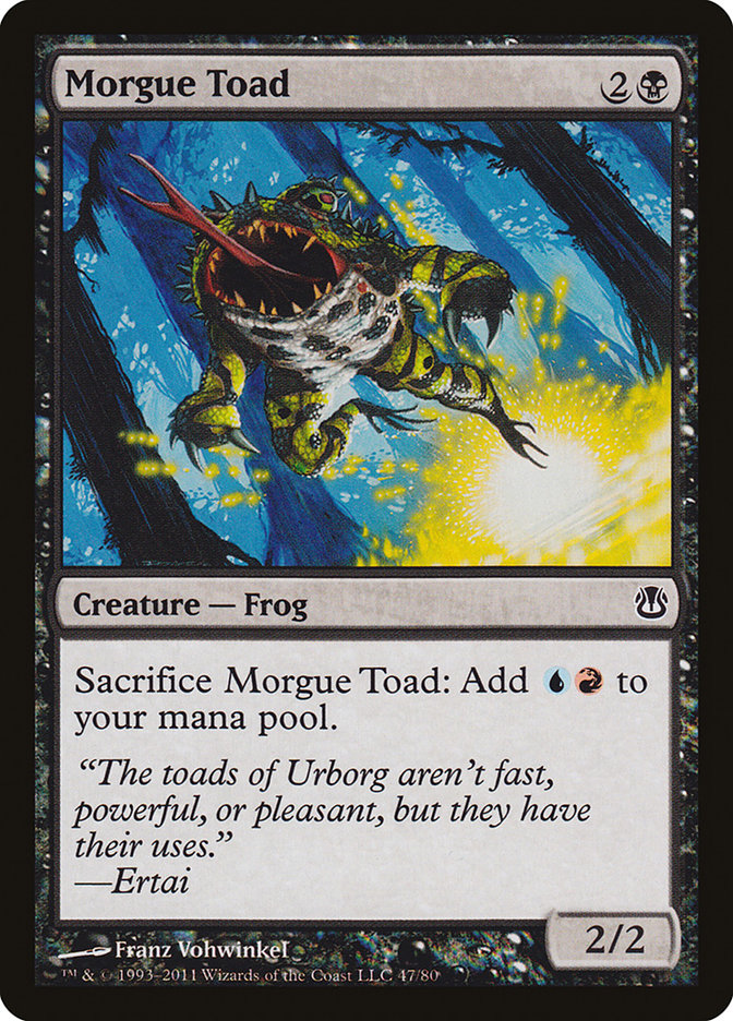 Morgue Toad [Duel Decks: Ajani vs. Nicol Bolas] | Devastation Store