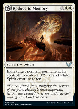 Reduce to Memory [Strixhaven: School of Mages] | Devastation Store