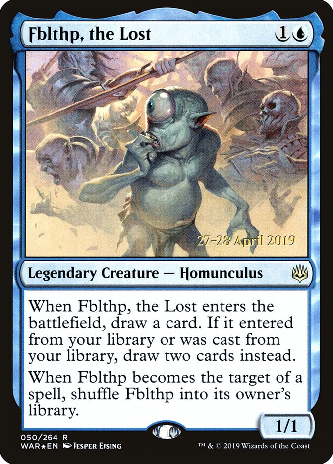 Fblthp, the Lost  [War of the Spark Prerelease Promos] | Devastation Store