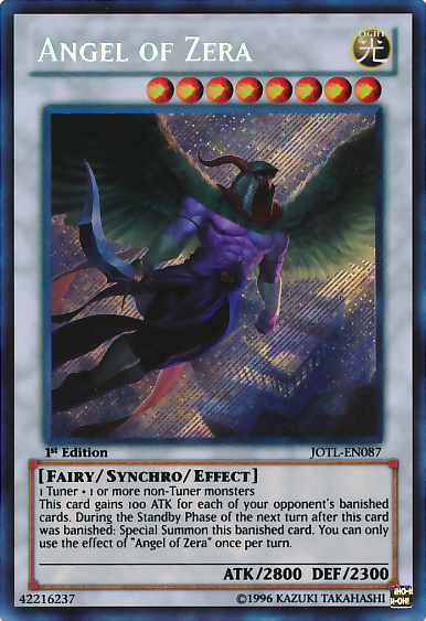 Angel of Zera [JOTL-EN087] Secret Rare | Devastation Store