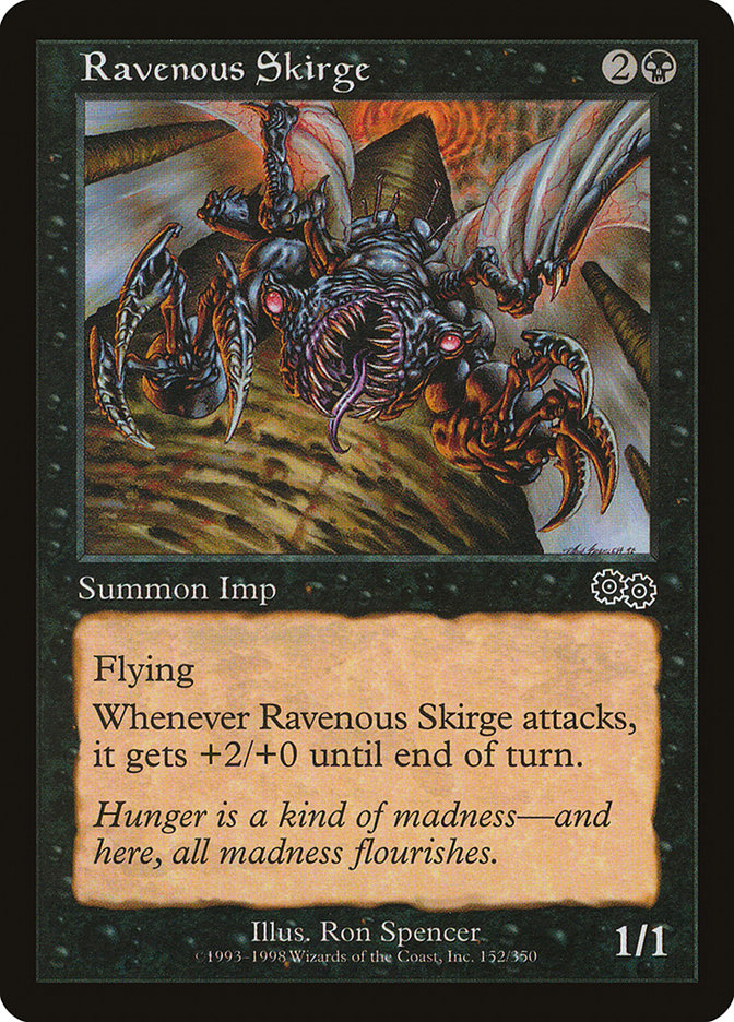 Ravenous Skirge [Urza's Saga] | Devastation Store
