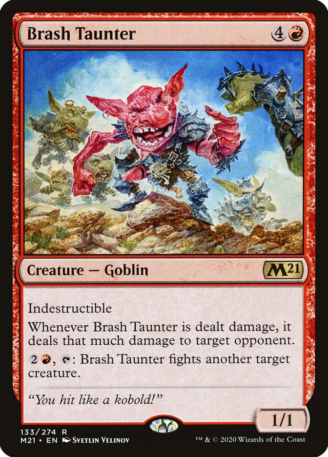 Brash Taunter [Core Set 2021] | Devastation Store