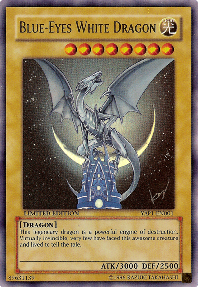Blue-Eyes White Dragon [YAP1-EN001] Ultra Rare | Devastation Store