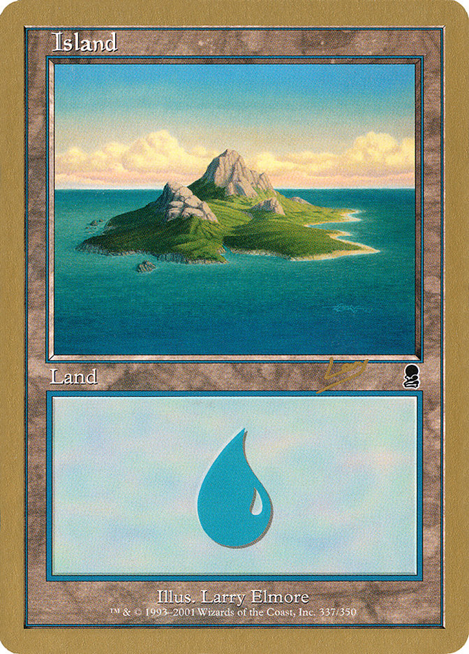 Island (rl337) (Raphael Levy) [World Championship Decks 2002] | Devastation Store
